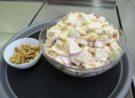 Weintrauben-Käse-Salat