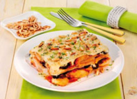 Hähnchen-Oliven-Lasagne