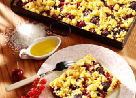 Krümelkuchen vom Blech