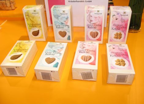 Kekse mit Symbolgehalt von Sonnentor Kräuterhandels GmbH.