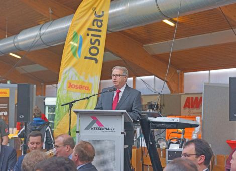 Hessenhalle-Geschäftsführer Wigbert Hill hat die HeLa entwickelt und konnte mit dem Ergebnis sehr zufrieden sein.