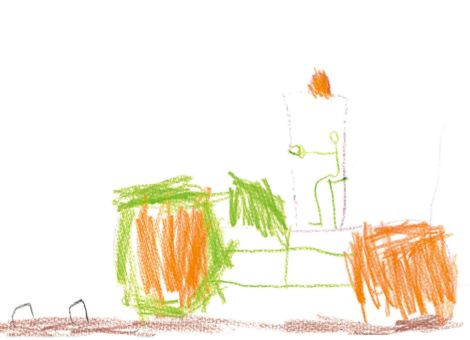 David (6 Jahre) aus Frankenberg-Röddenau möchte gerne Landwirt werden und hat uns dieses schöne Kunstwerk für die Kinderseite zugeschickt. Es zeigt einen Schlepper mit Pflug.